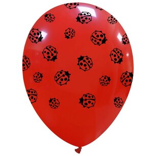 Lieveheersbeestjes ballon, 30cm Lieveheersbeestjes ballon, 30cm