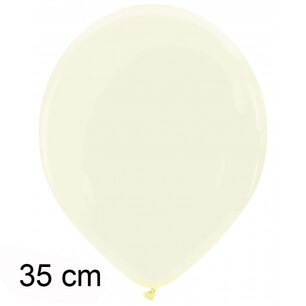 Vanilla premium grote ballon (35 cm) Vanilla premium grote ballon (35 cm)