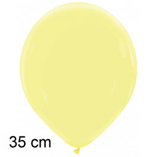 Lemon cream premium grote ballon (35cm) Lemon cream premium grote ballon (35cm)