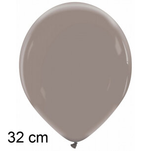 Lead grey premium ballon (32cm) Lead grey premium ballon (32cm)