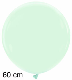 Mint cream premium XL ballon (60cm) Mint cream premium XL ballon (60cm)