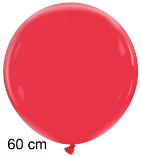 Cherry red premium XL ballon (60cm) Cherry red premium XL ballon (60cm)