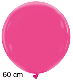 Raspberry pink premium XL ballon (60cm) Raspberry pink premium XL ballon (60cm)