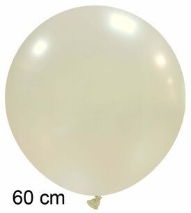 Parelmoer metallic XL ballon (60cm) Parelmoer metallic XL ballon (60cm)