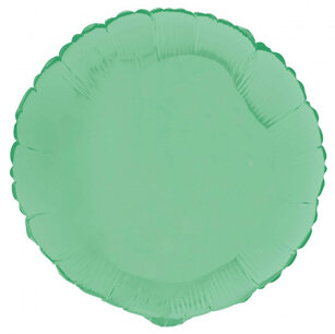 Mint groen pastel Folieballon, 45 cm Mint groen pastel Folieballon, 45 cm