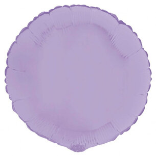 Lila pastel Folieballon, 45 cm Lila pastel Folieballon, 45 cm