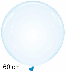 Blauw soap ballon, XL (60cm) Blauw soap ballon, XL (60cm)