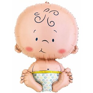 Baby supershape Folieballon, 60 cm Baby supershape Folieballon, 60 cm