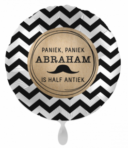 Abraham Half antiek Folieballon, 43 cm Abraham Half antiek Folieballon, 43 cm