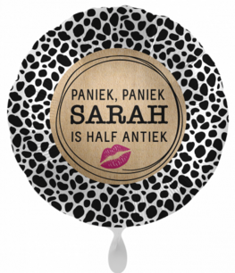 Sarah Half antiek Folieballon, 43 cm Sarah Half antiek Folieballon, 43 cm