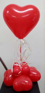 Ballon tafeldecoratie op stokje Ballon tafeldecoratie op stokje