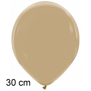 Mocha premium ballon (30cm) Mocha premium ballon (30cm)