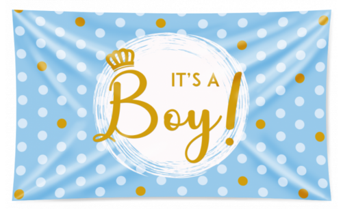 It's a Boy XXL gevelvlag, 150 x 90 cm It's a Boy XXL gevelvlag, 150 x 90 cm