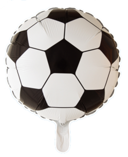 Voetbal Folieballon, 45 cm Voetbal Folieballon, 45 cm