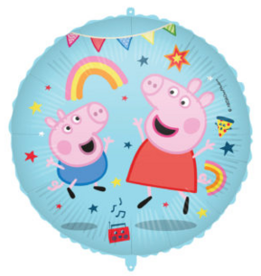 Peppa Big Folieballon, 45 cm Peppa Big Folieballon, 45 cm