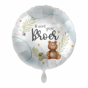 Grote Broer Beer Folieballon, 43 cm Grote Broer Beer Folieballon, 43 cm