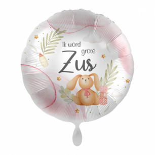 Grote Zus Haas Folieballon, 43 cm Grote Zus Haas Folieballon, 43 cm