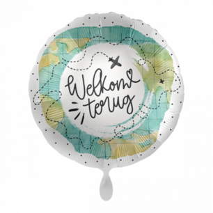 Welkom terug Folieballon, 43 cm Welkom terug Folieballon, 43 cm