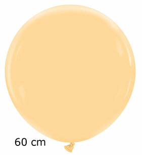Apricot premium XL ballon (60cm) Apricot premium XL ballon (60cm)