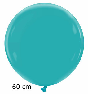 Peacock blue premium XL ballon (60cm) Peacock blue premium XL ballon (60cm)