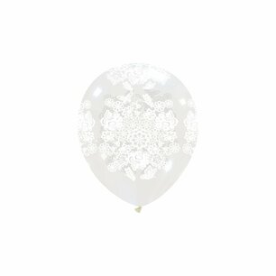 Lace Transparant Ballon klein, 13cm Lace Transparant Ballon klein, 13cm