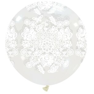 Lace Transparant Ballon XL, 89 cm Lace Transparant Ballon XL, 89 cm