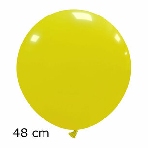 Geel groot ballon (48cm) Geel groot ballon (48cm)