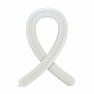 Wit Modelleerballon Maxi Wit Modelleerballon Maxi
