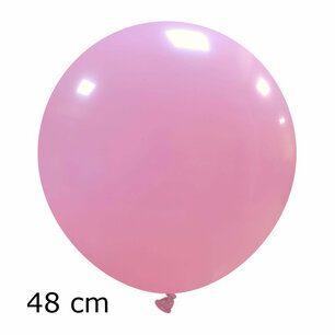 Roze groot ballon (48cm) Roze groot ballon (48cm)