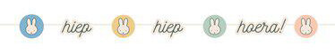 Nijntje letterslinger pastel Hiep Hiep Hoera! Nijntje letterslinger pastel Hiep Hiep Hoera!
