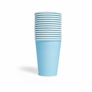 Blauw, lichtblauw Bekers, 210 ml, 14 stuks Blauw, lichtblauw Bekers, 210 ml, 14 stuks
