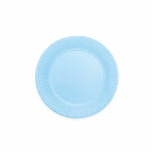 Blauw, lichtblauw Bordjes, 18 cm, 8 stuks Blauw, lichtblauw Bordjes, 18 cm, 8 stuks