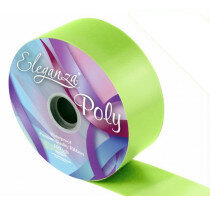 Lime groen Decoratie lint, 50mm, 10 meter Lime groen Decoratie lint, 50mm, 10 meter