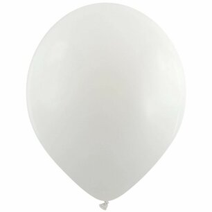 Wit Fashion grote ballon (40cm) Wit Fashion grote ballon (40cm)