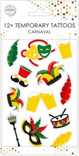 Carnaval tattoos (plakplaatjes) Carnaval tattoos (plakplaatjes)