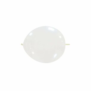 Transparant kleine Linkballon, 13 cm Transparant kleine Linkballon, 13 cm