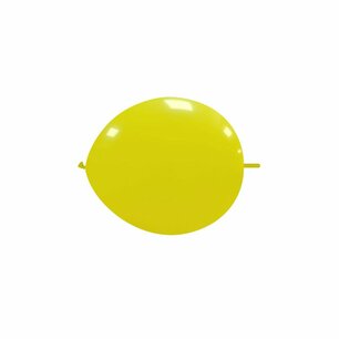 Geel kleine Linkballon, 13 cm Geel kleine Linkballon, 13 cm