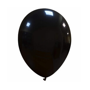 Zwart ballon, 10 inch (25cm) Zwart ballon, 10 inch (25cm)