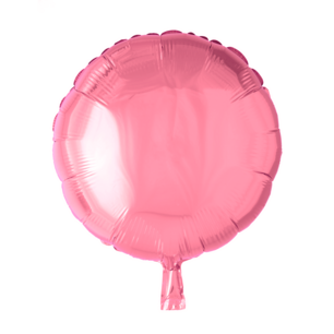 Roze Rond Folieballon, 46 cm Roze Rond Folieballon, 46 cm