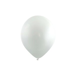 Wit Metallic kleine ballon (13cm) Wit Metallic kleine ballon (13cm)