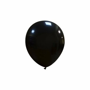 Zwart kleine ballon (13cm) - zwart Zwart kleine ballon (13cm) - zwart