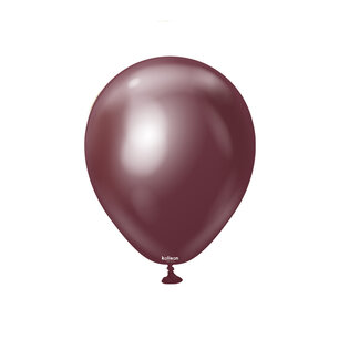 Burgundy Chrome kleine ballon, 5 inch (13cm) Burgundy Chrome kleine ballon, 5 inch (13cm)