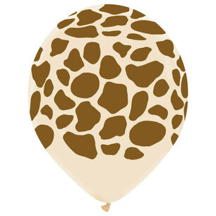 Giraffe print ballon, 30cm Giraffe print ballon, 30cm