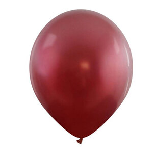 Bordeaux rood metallic ballon, 9 inch (23cm) Bordeaux rood metallic ballon, 9 inch (23cm)