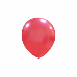 Rood Metallic kleine ballon (13cm) Rood Metallic kleine ballon (13cm)