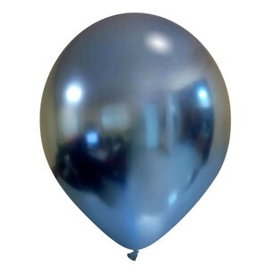 Blue Titanium ballon, 13 inch (32cm) - blauw Blue Titanium ballon, 13 inch (32cm) - blauw