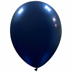Diep blauw ballon, 12 inch (30cm) Diep blauw ballon, 12 inch (30cm)