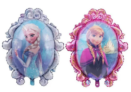 Frozen Anna/Elsa Folieballon Ovaal, 33 inch (84 cm) Frozen Anna/Elsa Folieballon Ovaal, 33 inch (84 cm)