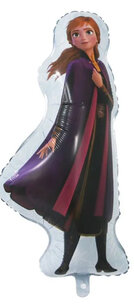 Frozen Anna sahpe Folieballon, 34 inch (88 cm) Frozen Anna sahpe Folieballon, 34 inch (88 cm)