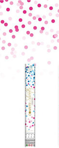 Confetti kanon / shooter Gender Reveal, roze, 40 cm Confetti kanon / shooter Gender Reveal, roze, 40 cm
